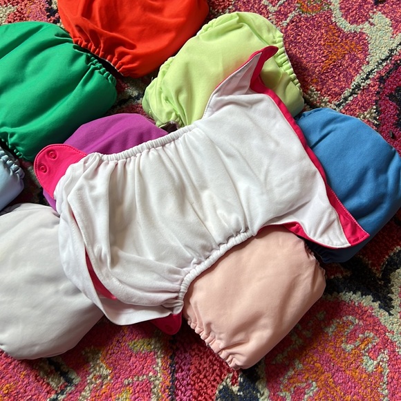 Bum Genius Cloth Diaper Covers and Inserts Bright Colors - Picture 4 of 4